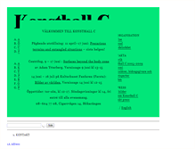 Tablet Screenshot of konsthallc.se